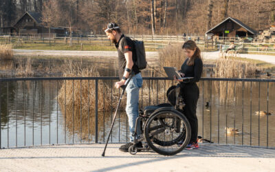Brain and spinal implants help patient with incomplete spinal cord injury walk better